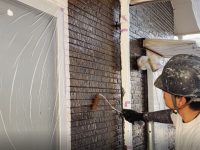 【香川県高松市太田上町】Wトーン表面の模様上塗り 香川県高松市外壁塗替えなら一級塗装技能士の手塗りで長持ち!ユウ建装! 2025y11m24d_000418829